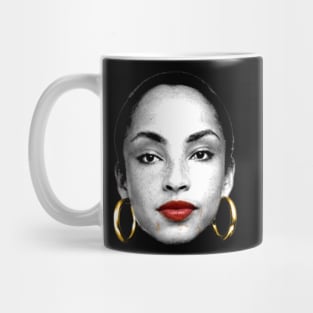 Sade Black White Mug